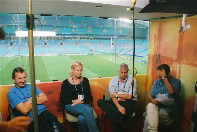 Worries over the new set - Jon looks happy enough though.