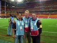The A team at Suncorp before England v Wales