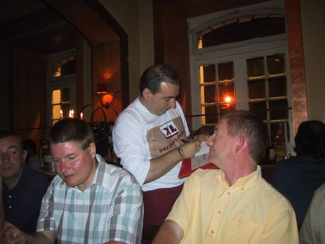 "The Plumbers" night out at XL restaurant