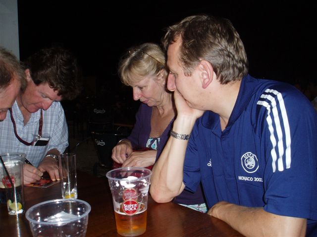 And the stawarts carried on to 'the strip' 