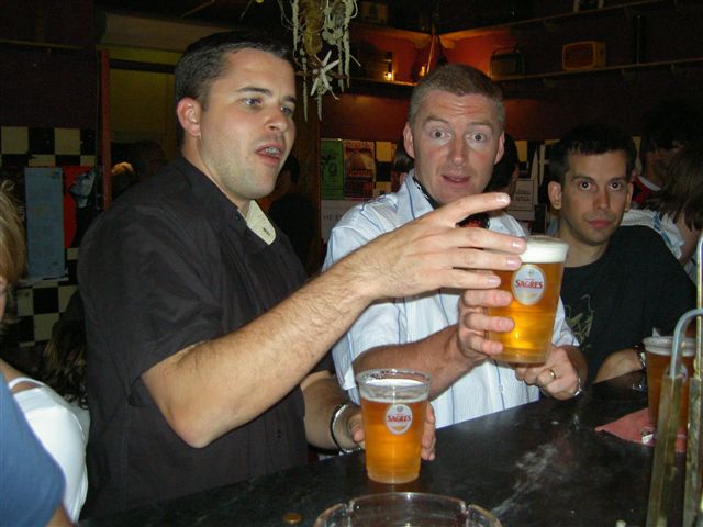 ... and a final beer or two in Bairro Alto 