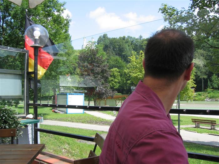 View from a caf&eacute;