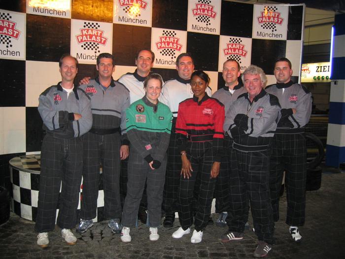 The team before the race