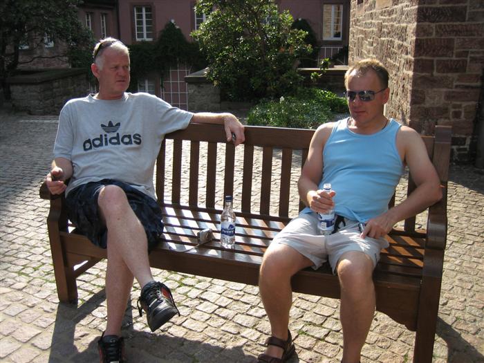 Derig day in Baden Baden