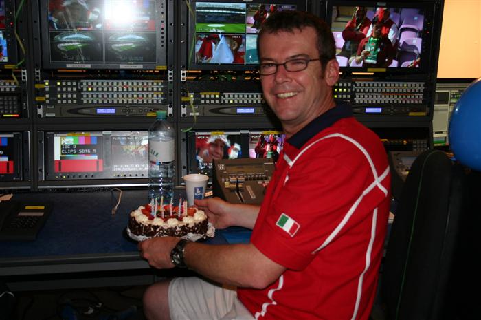 A happy birthday boy